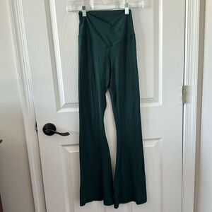 Aerie Offline High Waisted Cross Over Flare Leggings